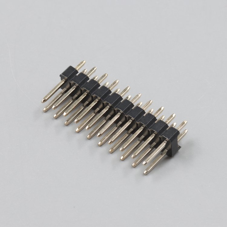 SCONDAR OEM 2.54mm Pitch Through Hole Vertical Double Dual Row 10 20 Pin 10p 20p Male Female Socket Headers Set PCB Connector