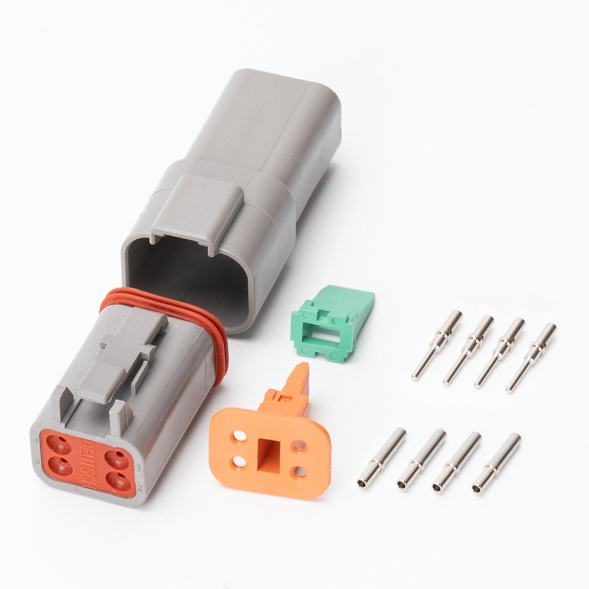 Deutsch DT Connector Kit 2-12 Pin DT Deutsch Series Automotive Machine Electrical Connectors For Truck Off-Road Vehicles Marine