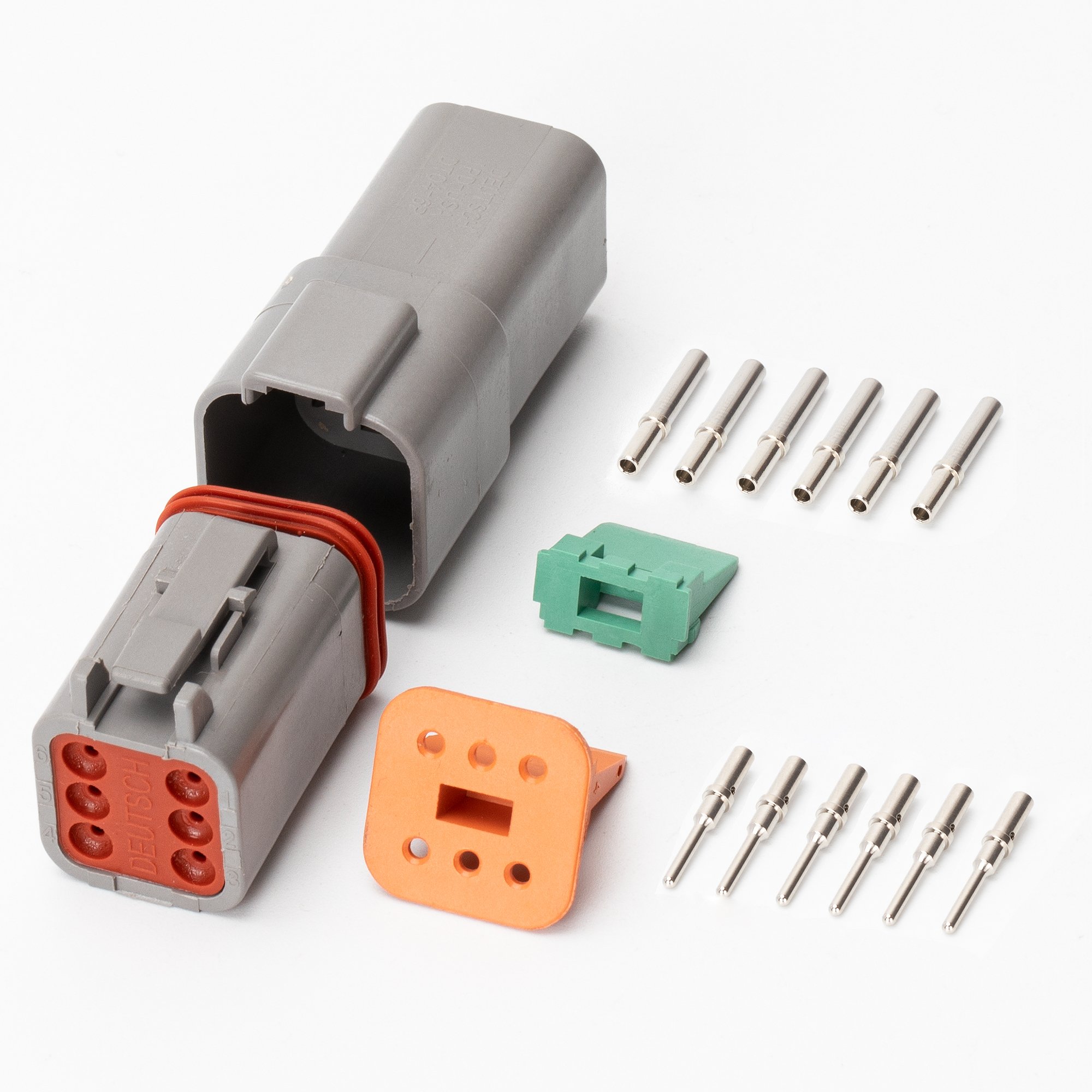 Deutsch DT Connector Kit 2-12 Pin DT Deutsch Series Automotive Machine Electrical Connectors For Truck Off-Road Vehicles Marine