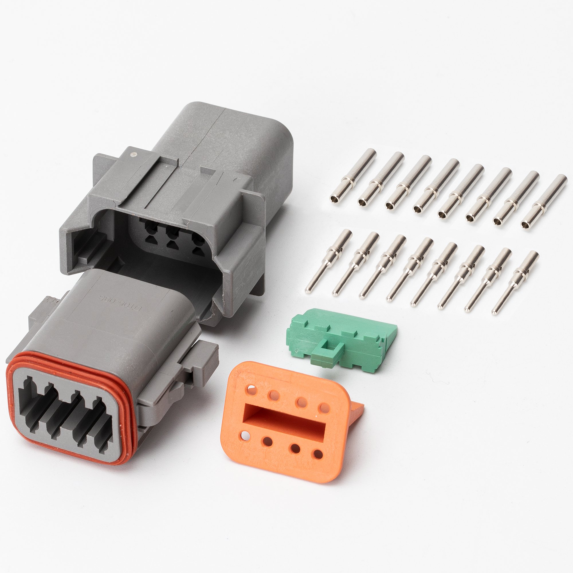 Deutsch DT Connector Kit 2-12 Pin DT Deutsch Series Automotive Machine Electrical Connectors For Truck Off-Road Vehicles Marine