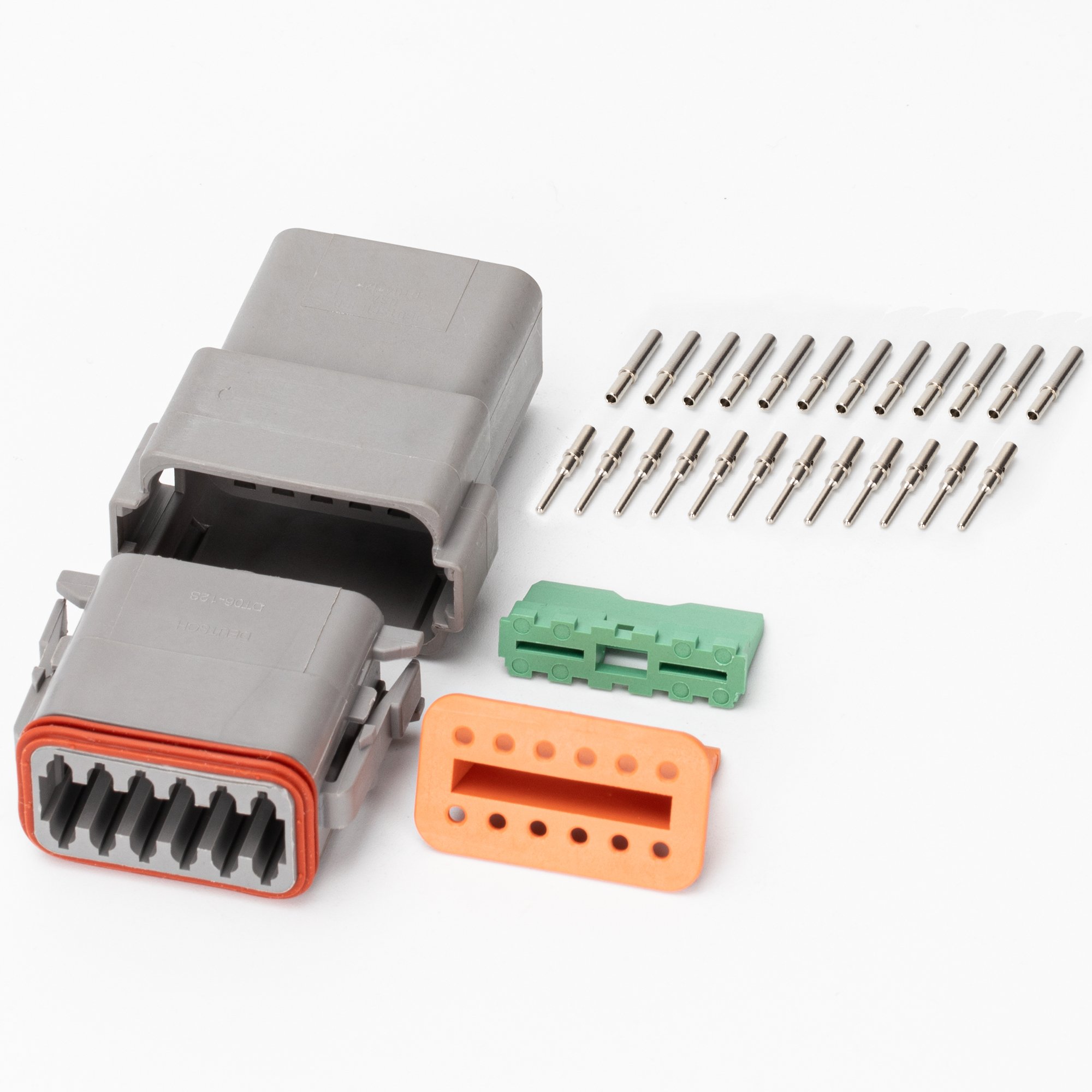 Deutsch DT Connector Kit 2-12 Pin DT Deutsch Series Automotive Machine Electrical Connectors For Truck Off-Road Vehicles Marine