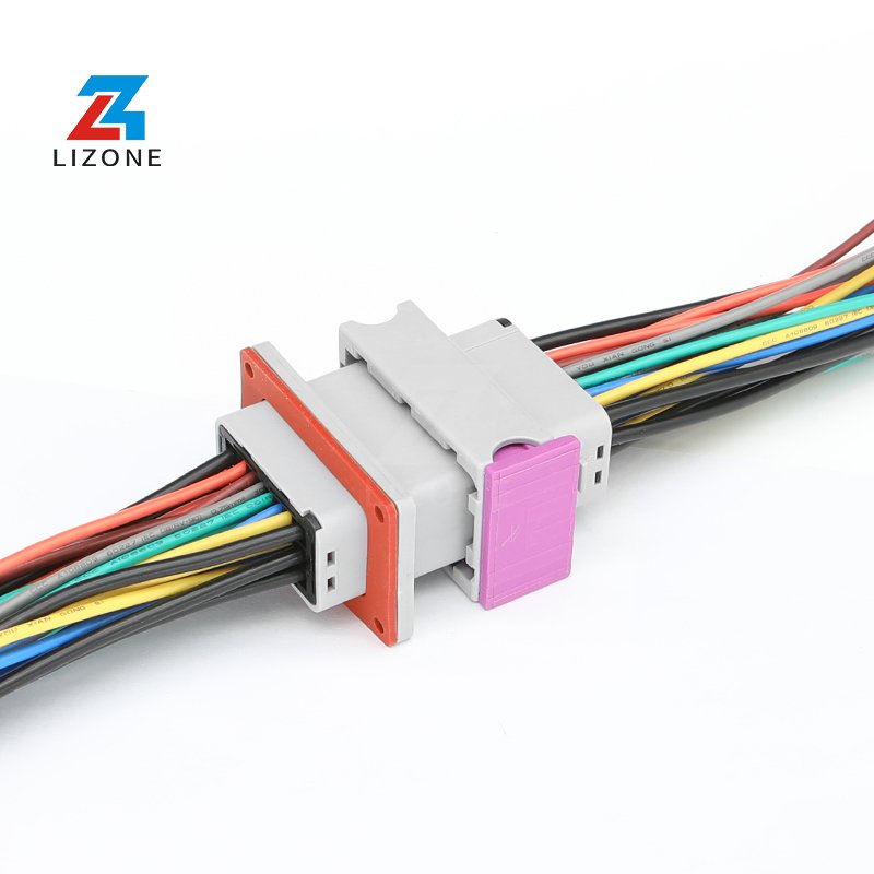 Custom ECU PCB automotive wire harness aluminum case box connector 211PC249S0005 211PC249S8005 complete wiring harness assembly