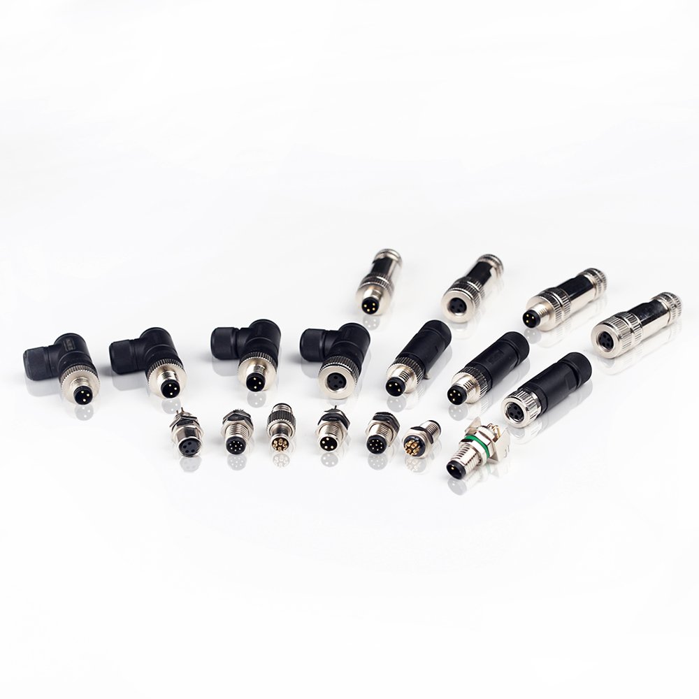 Wholesale Cheap Price Ip67 Straight Cable Plug Panel Front Mount Socket M8 3Pin 4Pin 5Pin Circular Cable Sensor Connector