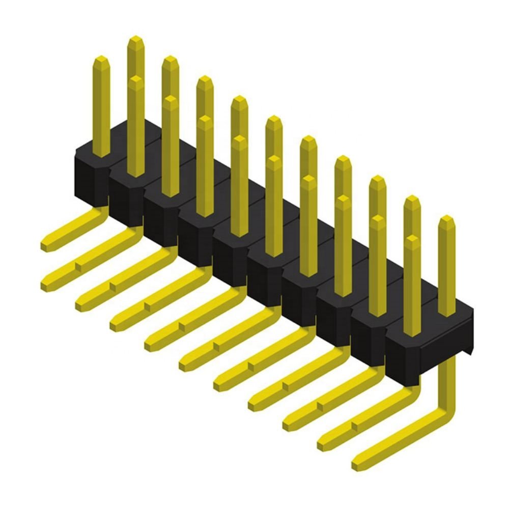 2.54mm pin header single row right angle board to board 90 degree connector