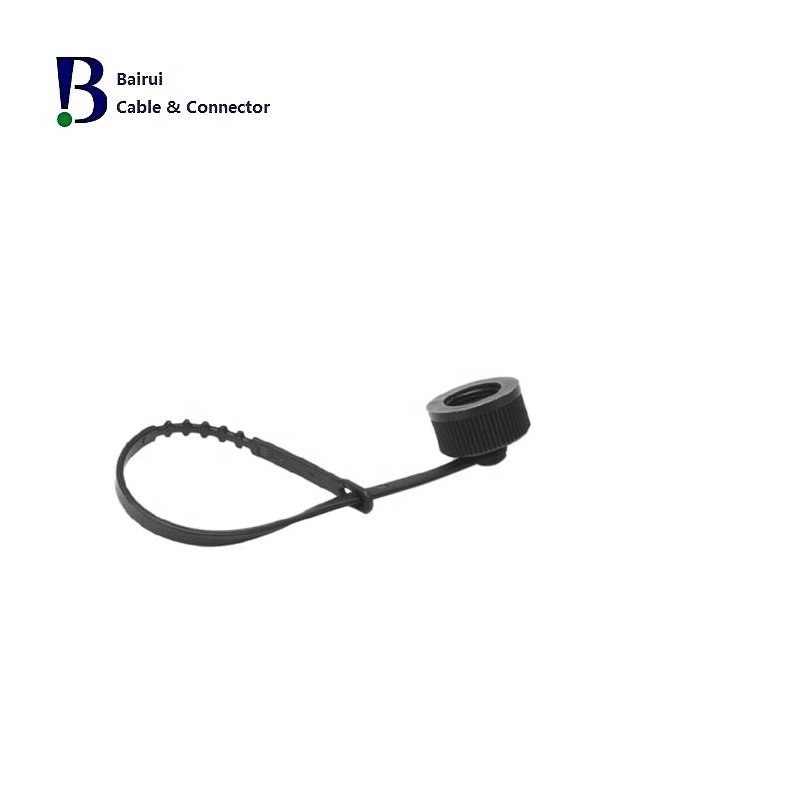 Circular Sensor Connector M12 Female Plastic Cap For Industrial Automation Plug and Socket