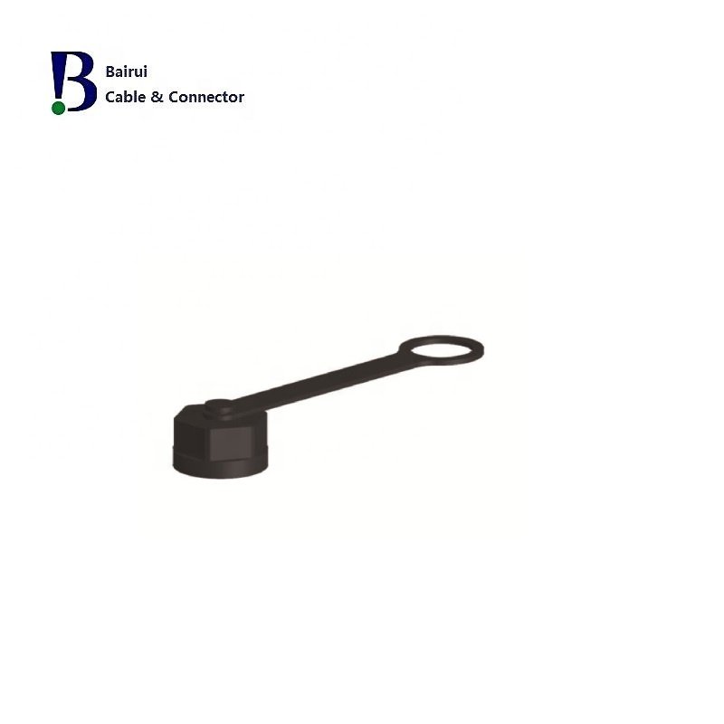 Circular Sensor Connector M12 Female Plastic Cap For Industrial Automation Plug and Socket