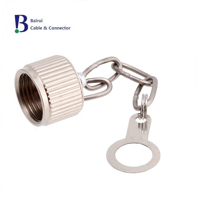 Circular Sensor Connector M12 Female Plastic Cap For Industrial Automation Plug and Socket