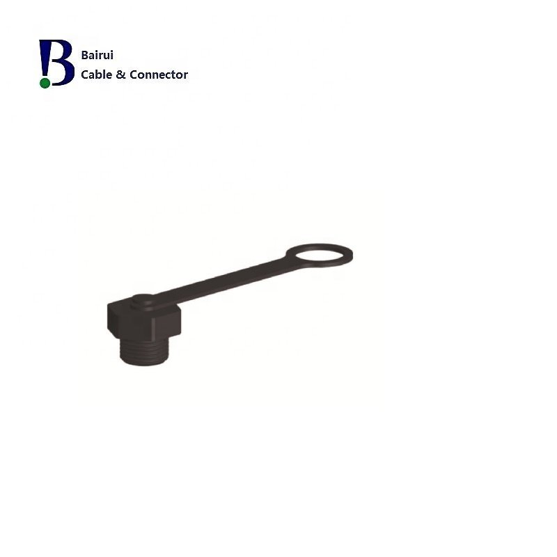 Circular Sensor Connector M12 Female Plastic Cap For Industrial Automation Plug and Socket