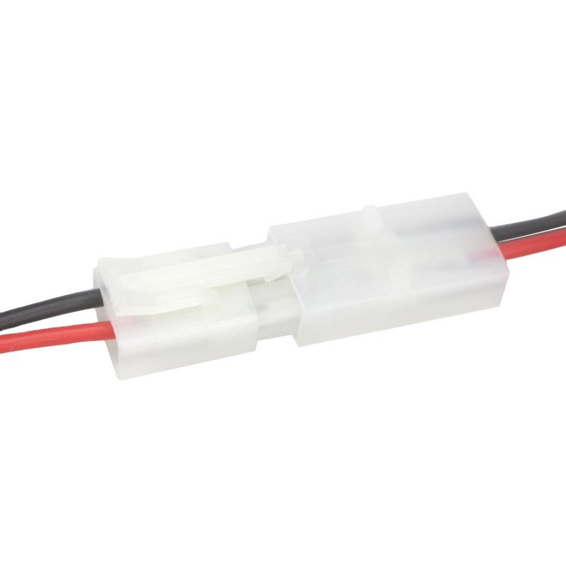 6.2mm 2 Pin 22AWG L6.2-2P Tamiya Male Female Male and Female with 20cm 30cm Long Wire Cables Connectors