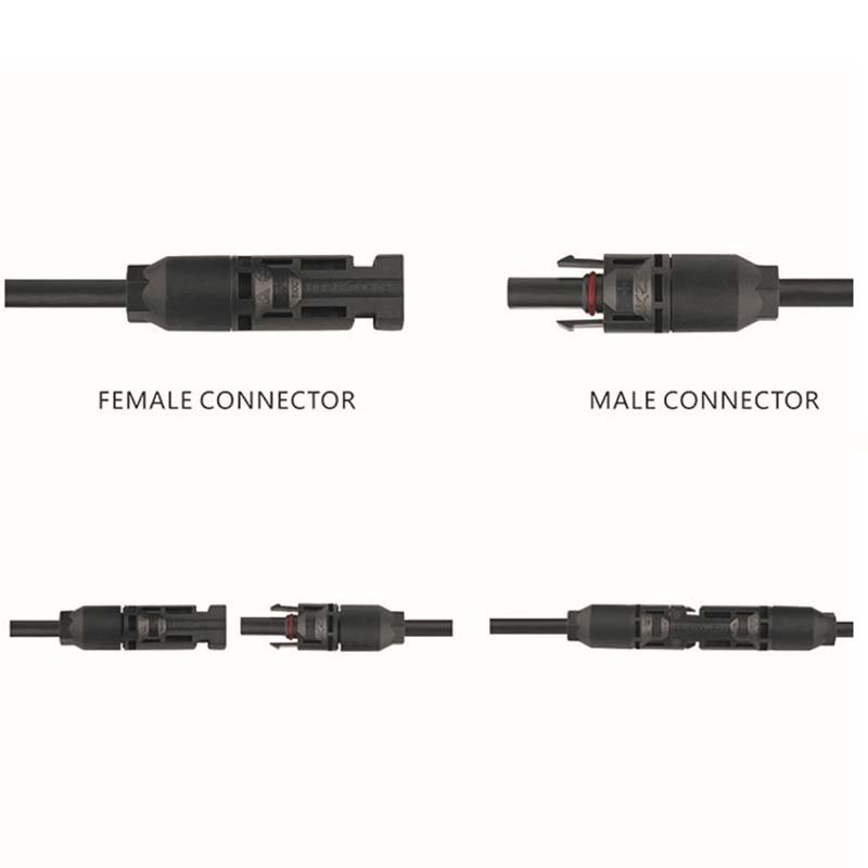 TUV Approved Waterproof Universal PV Panel Cable Connectors 1500V Solar Connector for Solar System