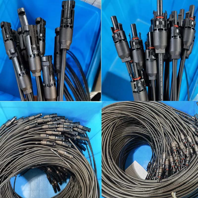 TUV Approved Waterproof Universal PV Panel Cable Connectors 1500V Solar Connector for Solar System