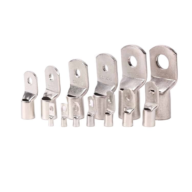 Copper to Aluminum Connecting Terminal Electrical Power Metallic Tubular Crimping Bimetallic Al-Cu Cable Lugs Ends