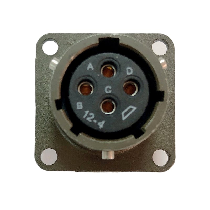 Original 26482 Series Solder Waterproof Plug Socket PT02E-12-4S PT02E-12-4P Circular Connector