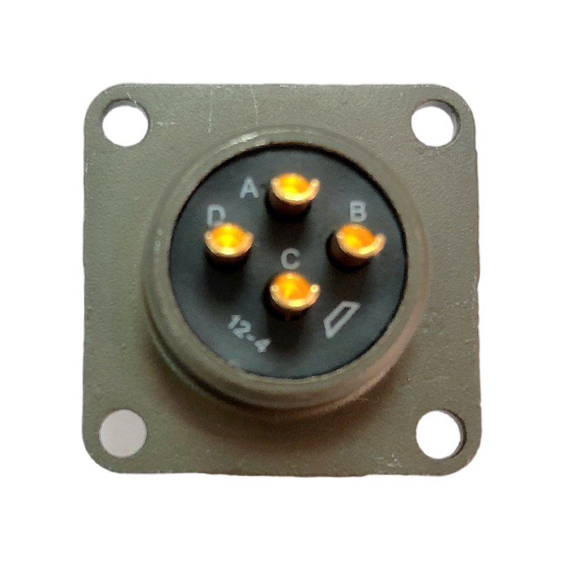 Original 26482 Series Solder Waterproof Plug Socket PT02E-12-4S PT02E-12-4P Circular Connector