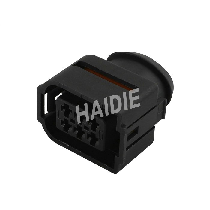 Haidie amp female 6-pin Automotive Headlight plug socket connector plug wire harness for VW Audi 3B0 959 384