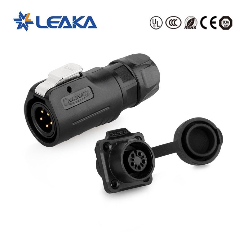 IP67 High Quality Operating Voltage 250V Waterproof M12 Connector 5 Pin cnlinko LP 12 5 pin wire connector