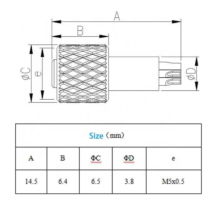 IP67 IP68 3Pin 4Pin 5Pin 6Pin 7Pin 8pin Screw straight metal circular M5 Female waterproof connector