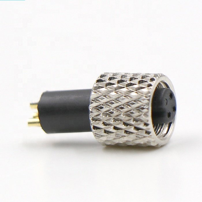 IP67 IP68 3Pin 4Pin 5Pin 6Pin 7Pin 8pin Screw straight metal circular M5 Female waterproof connector