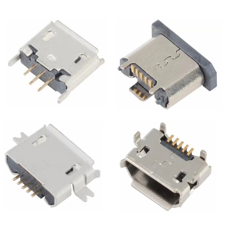 Free Sample Standard Right Angle Plug-in USB 2.0 Type A Female Socket Connector