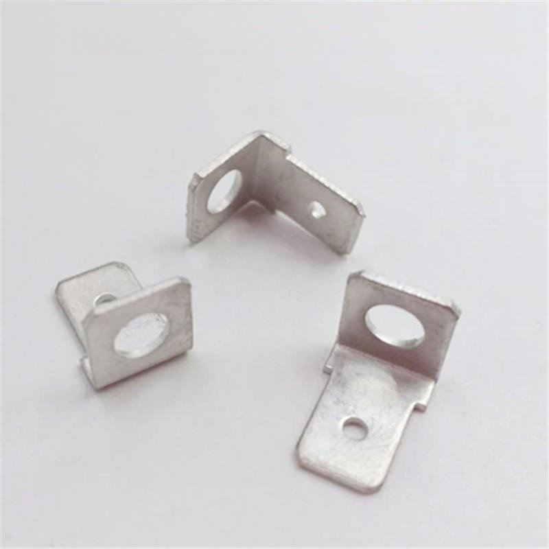 250 6(4.3hole) PCB solder insert 6.3 substrate male terminal 90-degree solder seven-letter connector