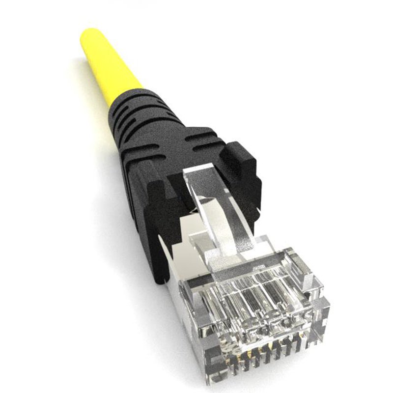Industrial Sftp Cat6a/7 Cables Ip67 Rj45 8p8c Male Electrical Waterproof M12 X Code Connector