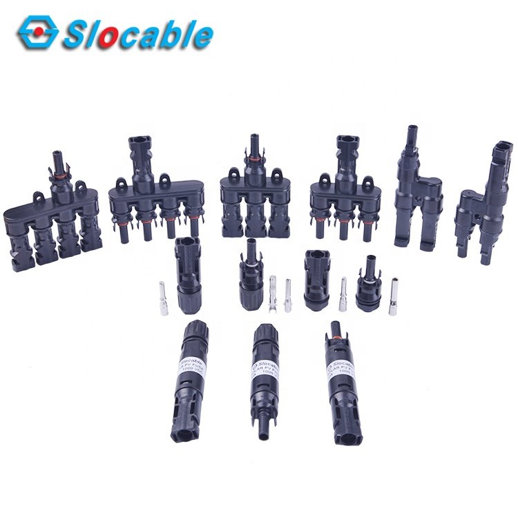 solar connector custom Slocable mc solar panel connectors waterproof Connector