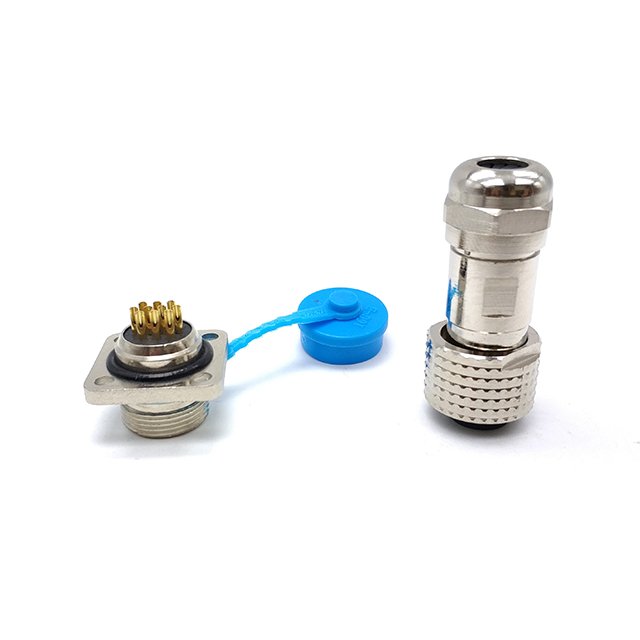 IP67 waterproof DF16G series 2/3/4/5/6/7/8/10/12 pin aviation plug electrical connector
