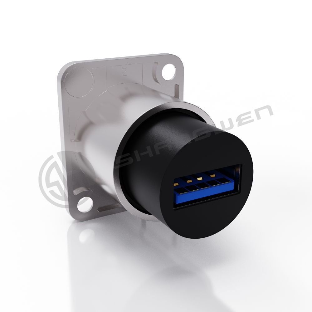 Ip65 Waterproof Usb Format Conversion Data Cable Connectors Wholesale 9 Pin Connector
