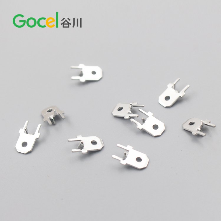 250 PCB terminal position terminal soldering terminal connector DJ6111-6.3*0.8