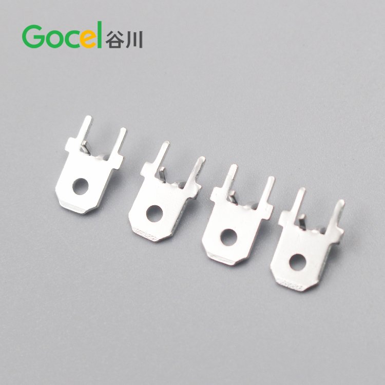 250 PCB terminal position terminal soldering terminal connector DJ6111-6.3*0.8