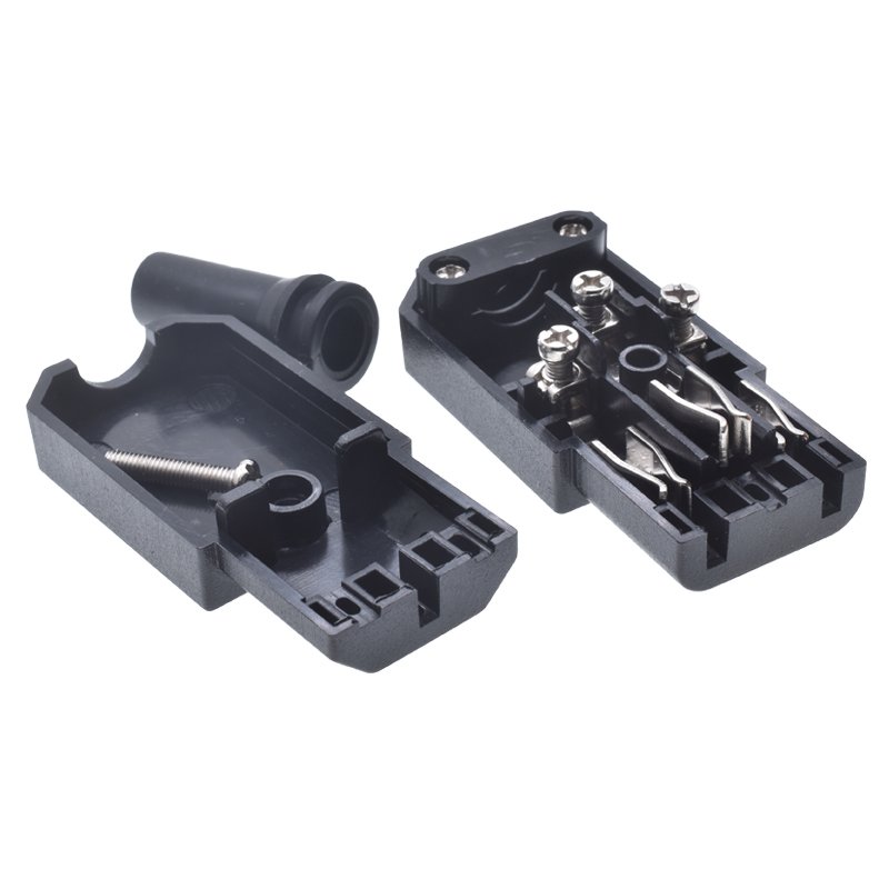 C13 Wiring Plug Adapter IEC 3 pins Female Power Connector 10A 250V Electric Plug Top For PDU Cabinet UPS Service