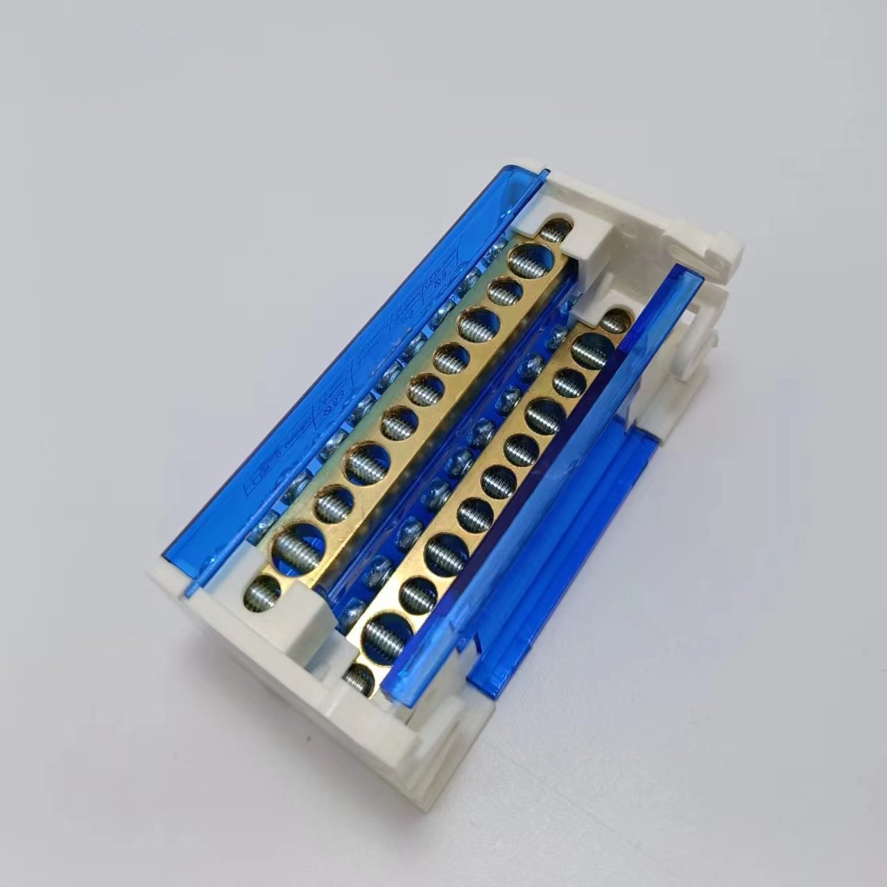Kontron HC-016Brass Busbar Power Distribution Terminal Blocks Connector Box with Removable Cover with CE
