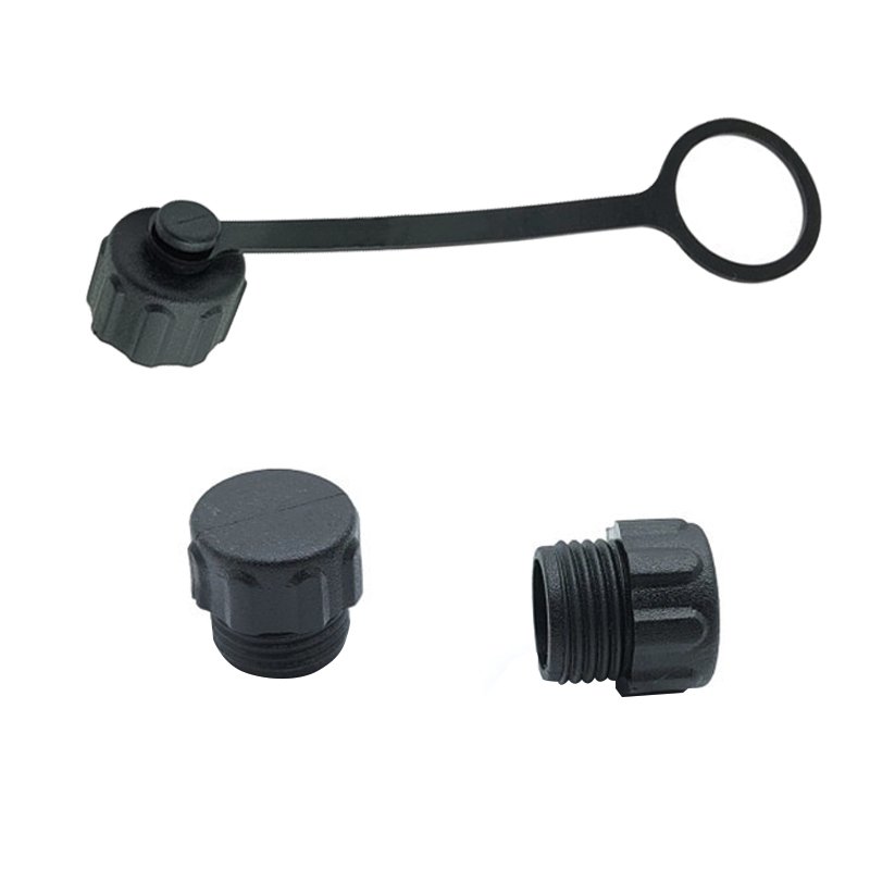 M12 Dust Caps Male Female Plug Connector And Socket Dust Caps Waterproof Ip67 M12 Dust Thread Cap Cover