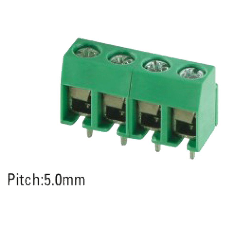 Screw 3.5mm 3.81mm 3.96mm Pitch Green PCB Terminal Block Connector