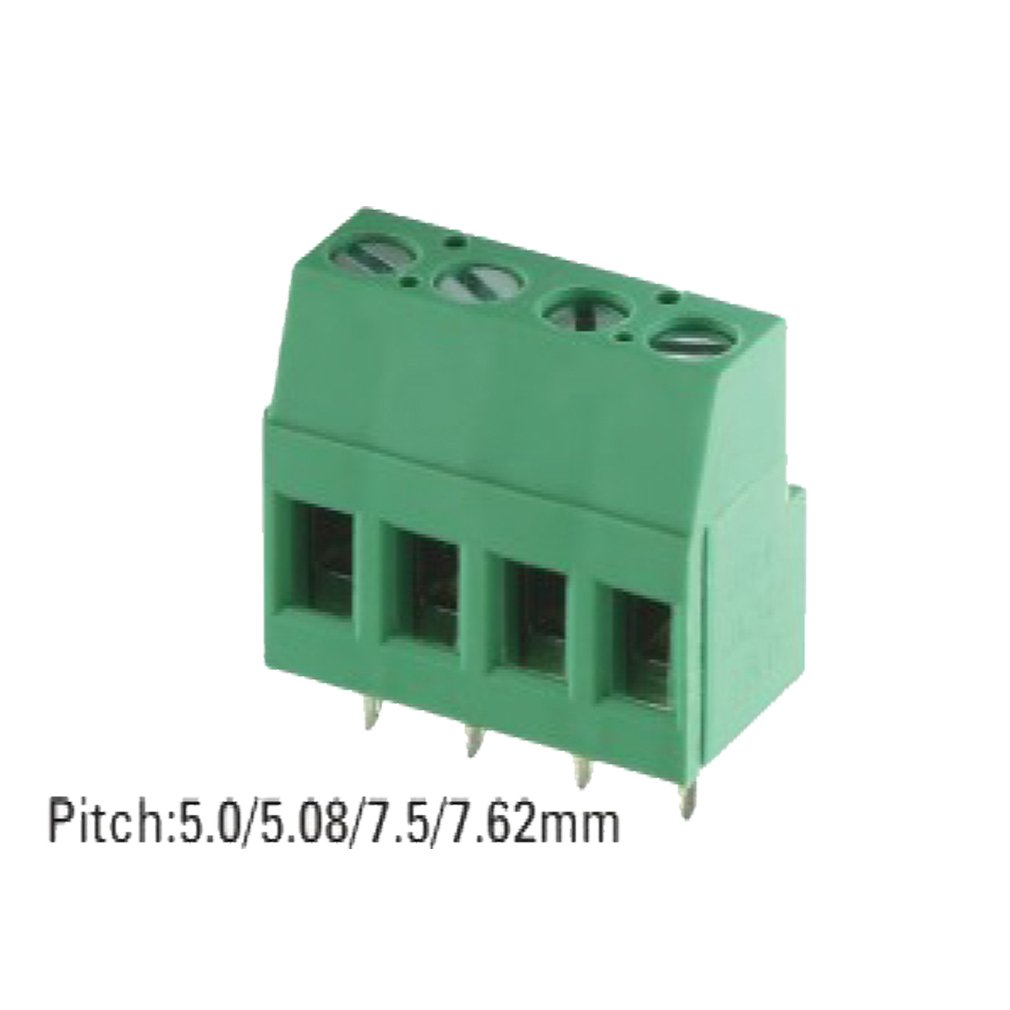 Screw 3.5mm 3.81mm 3.96mm Pitch Green PCB Terminal Block Connector
