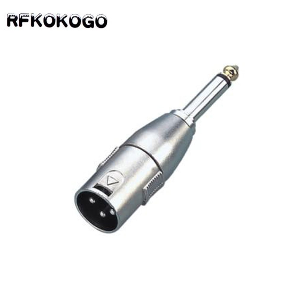 XLR 3 Pin male female to 6.35MM male female Mono stereo plug adapter converter connector