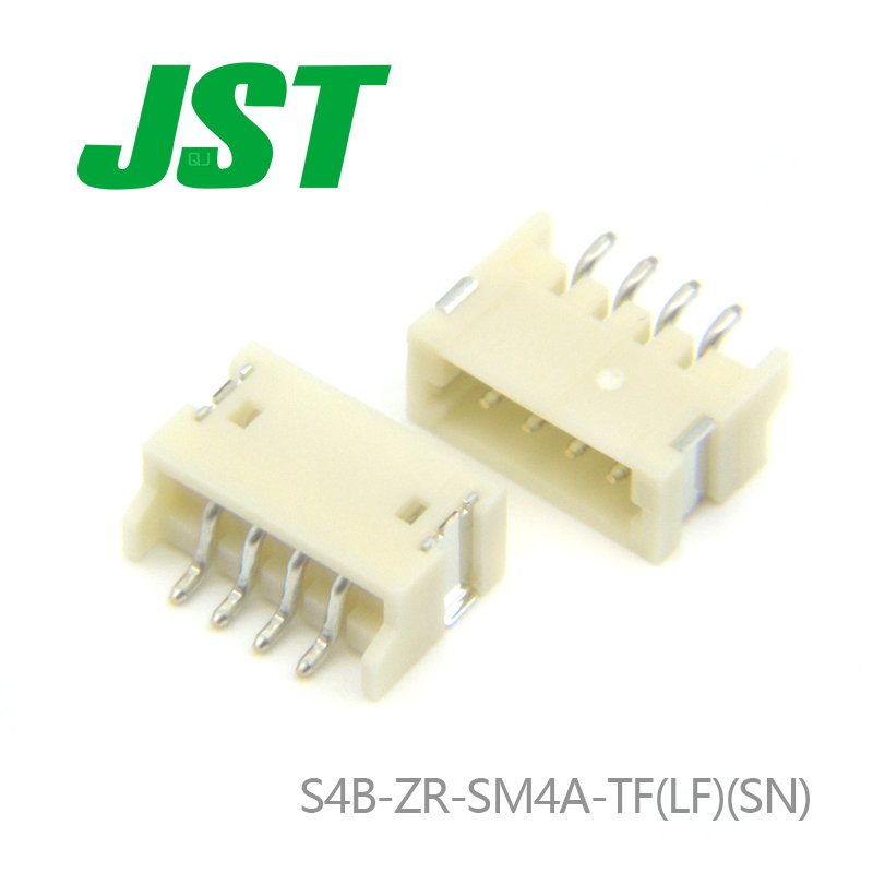 JST ZH series S4B-ZR-SM4A-TF(LF)(SN) base 4pin wire to board connector