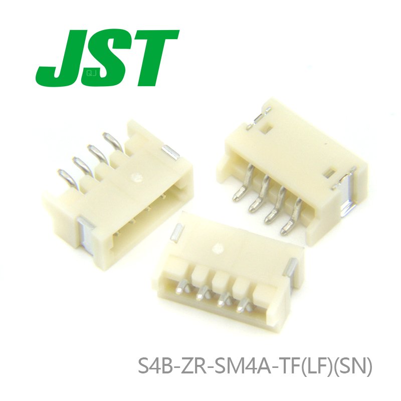 JST ZH series S4B-ZR-SM4A-TF(LF)(SN) base 4pin wire to board connector