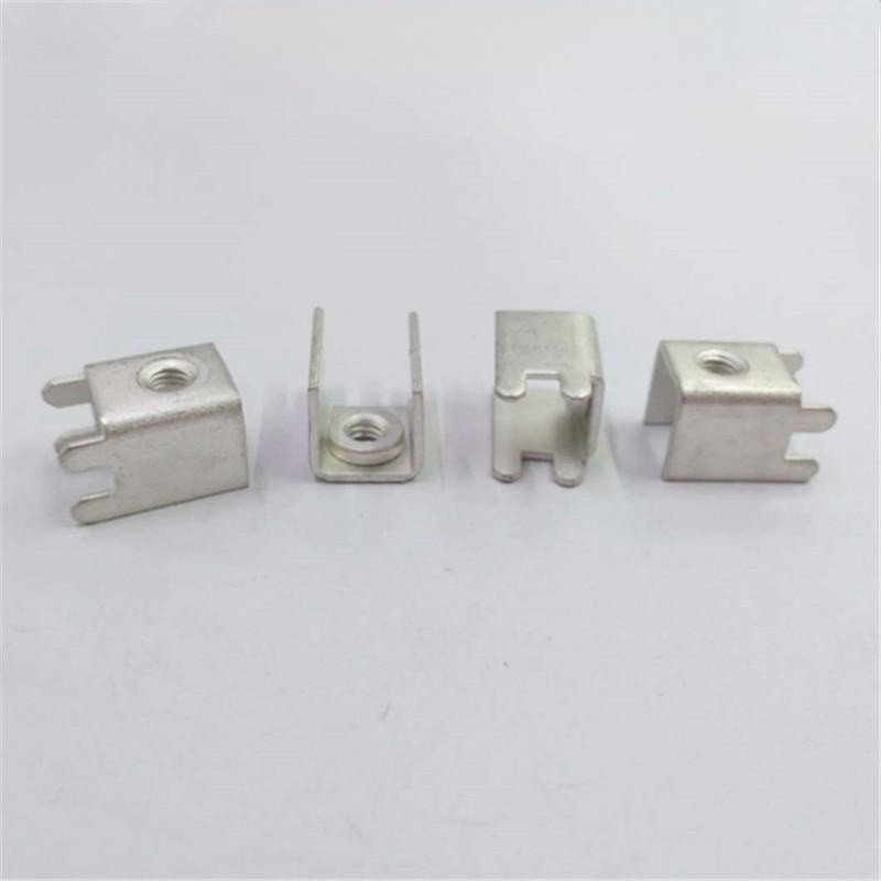 PCB19 M4 nut welding terminals PCB connectors tapping terminals press-riveted brass solder