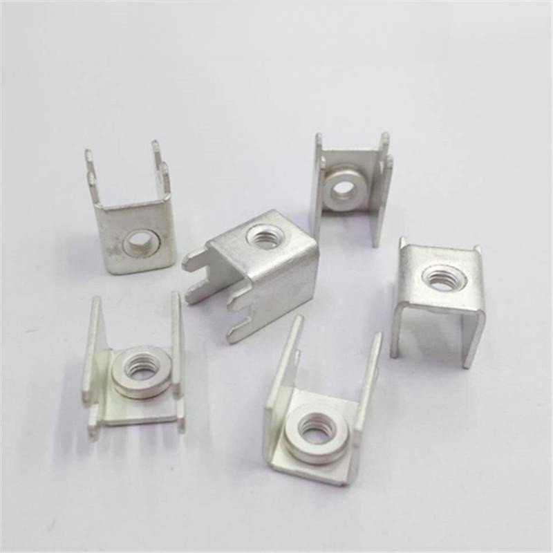 PCB19 M4 nut welding terminals PCB connectors tapping terminals press-riveted brass solder