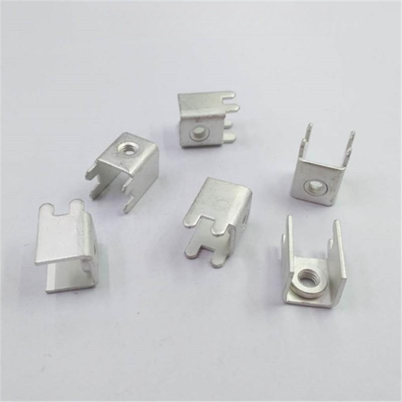 PCB19 M4 nut welding terminals PCB connectors tapping terminals press-riveted brass solder