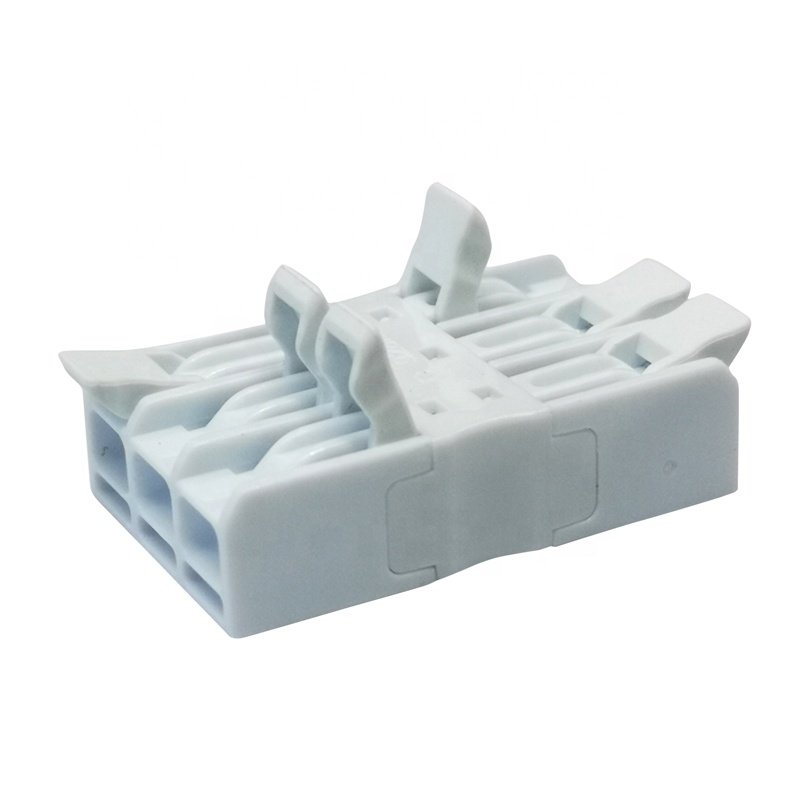 Screwless Spring type quick wire connector plastic electrical terminal block for LED lighting 928M-3