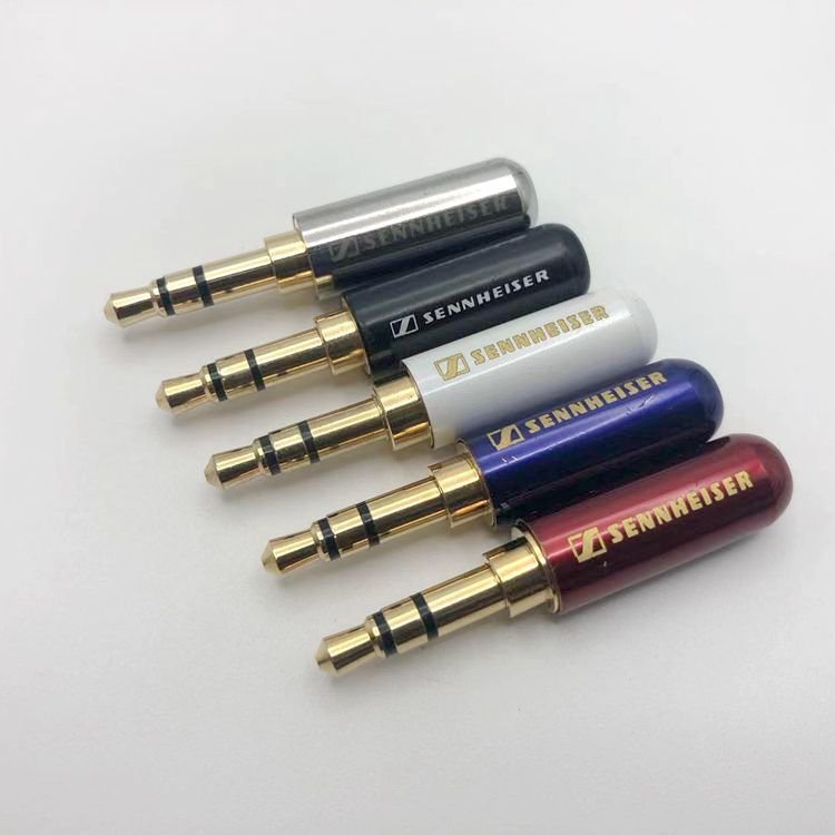 Jack 3.5mm Mono Plug 2 Pole Audio Connector 3.5 Headphone Speaker Terminal Microphone Connectors For Soldering Earphone Cable