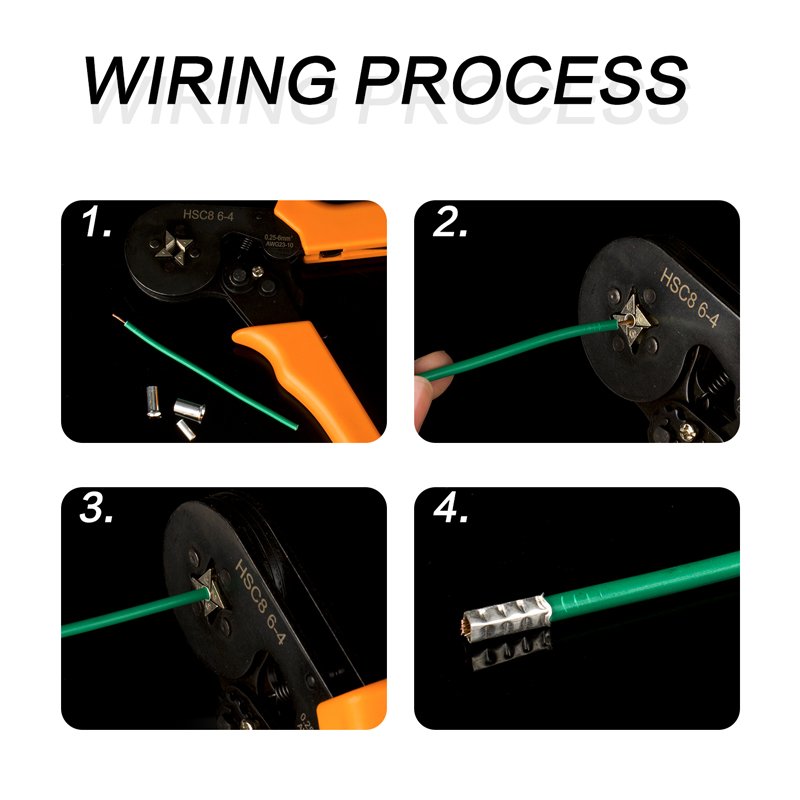CHFRPU EN long ring bare copper tube end crimping terminal Non-insulated naked cable lug ferrule type butt wire Connector