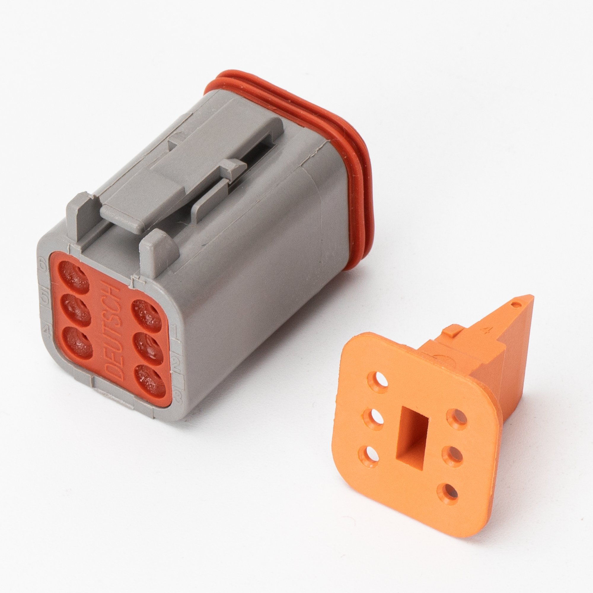 Deutsch DT Connector Waterproofing 6 Pin Deutsch DT Connector Plug Kit With Stamped Contacts and Seal Plug For Automotive Repair
