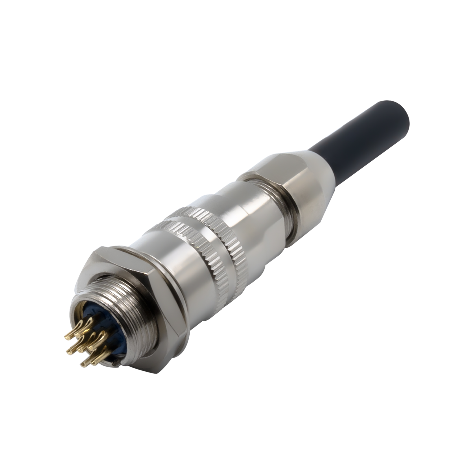 Quick connect YS2-14 metal cable cover type 2/3/4/5/7 pin aviation plug electrical connector