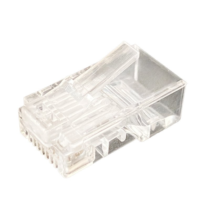 ethernet RJ45 connector Cat6 pass through 8P8C modular plug UTP insert Cat 6 RJ45 connector