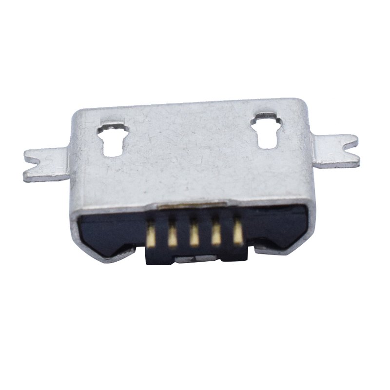 Hot sale Two-foot patch sink board 1.6 straight edge 5 pin micro usb connector female type usb socket connector ROHS
