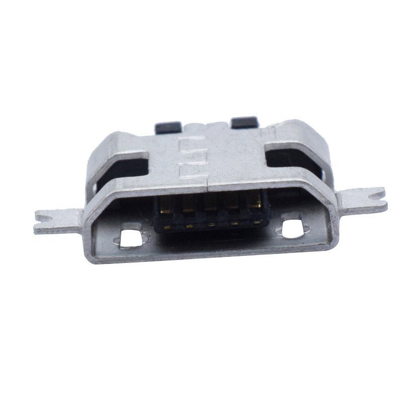 Hot sale Two-foot patch sink board 1.6 straight edge 5 pin micro usb connector female type usb socket connector ROHS