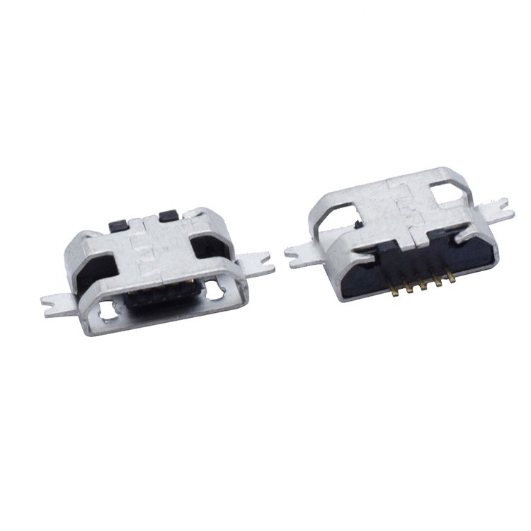 Hot sale Two-foot patch sink board 1.6 straight edge 5 pin micro usb connector female type usb socket connector ROHS